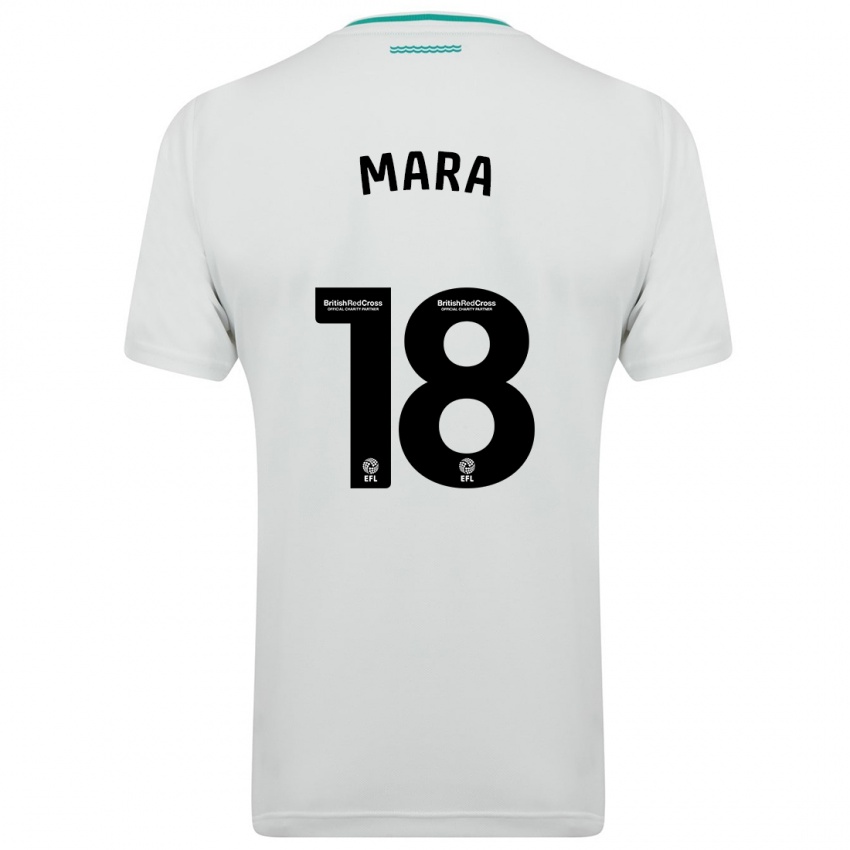 Niño Camiseta Sékou Mara #18 Blanco 2ª Equipación 2023/24 La Camisa