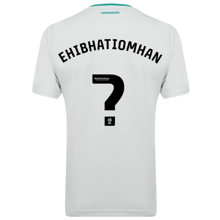 Niño Camiseta Princewill Ehibhatiomhan #0 Blanco 2ª Equipación 2023/24 La Camisa
