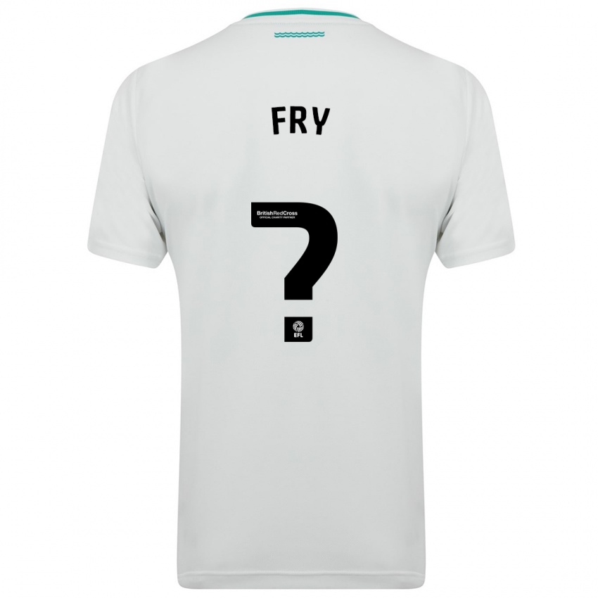 Niño Camiseta Max Fry #0 Blanco 2ª Equipación 2023/24 La Camisa