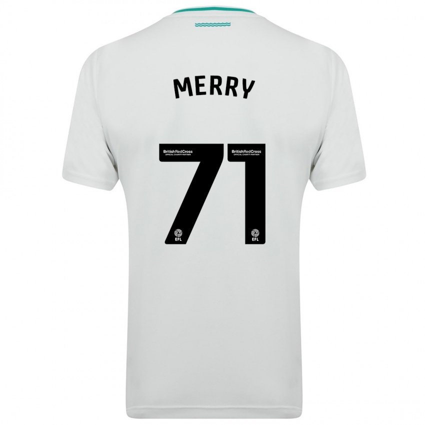 Niño Camiseta Will Merry #71 Blanco 2ª Equipación 2023/24 La Camisa