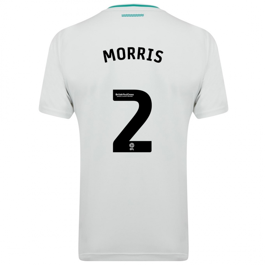 Niño Camiseta Ella Morris #2 Blanco 2ª Equipación 2023/24 La Camisa