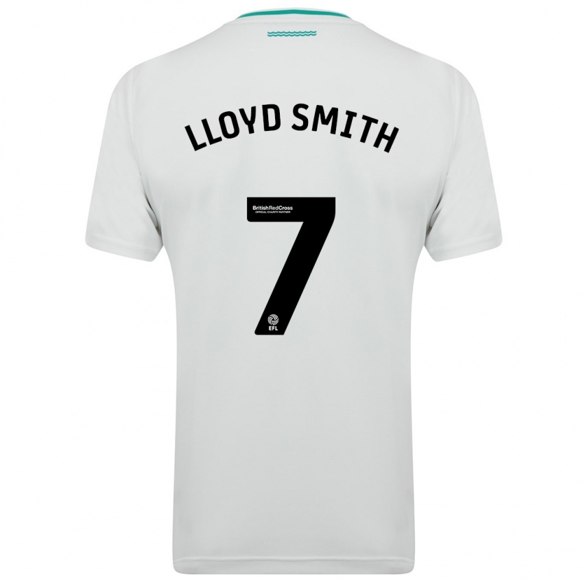 Niño Camiseta Lexi Lloyd-Smith #7 Blanco 2ª Equipación 2023/24 La Camisa