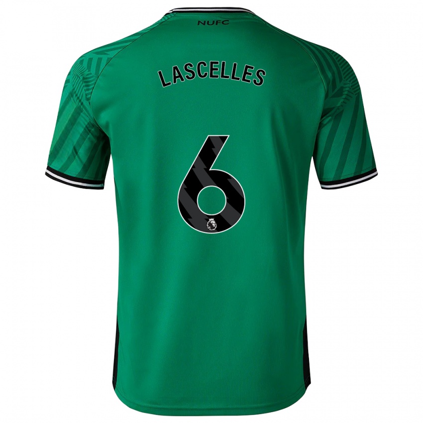 Niño Camiseta Jamaal Lascelles #6 Verde 2ª Equipación 2023/24 La Camisa