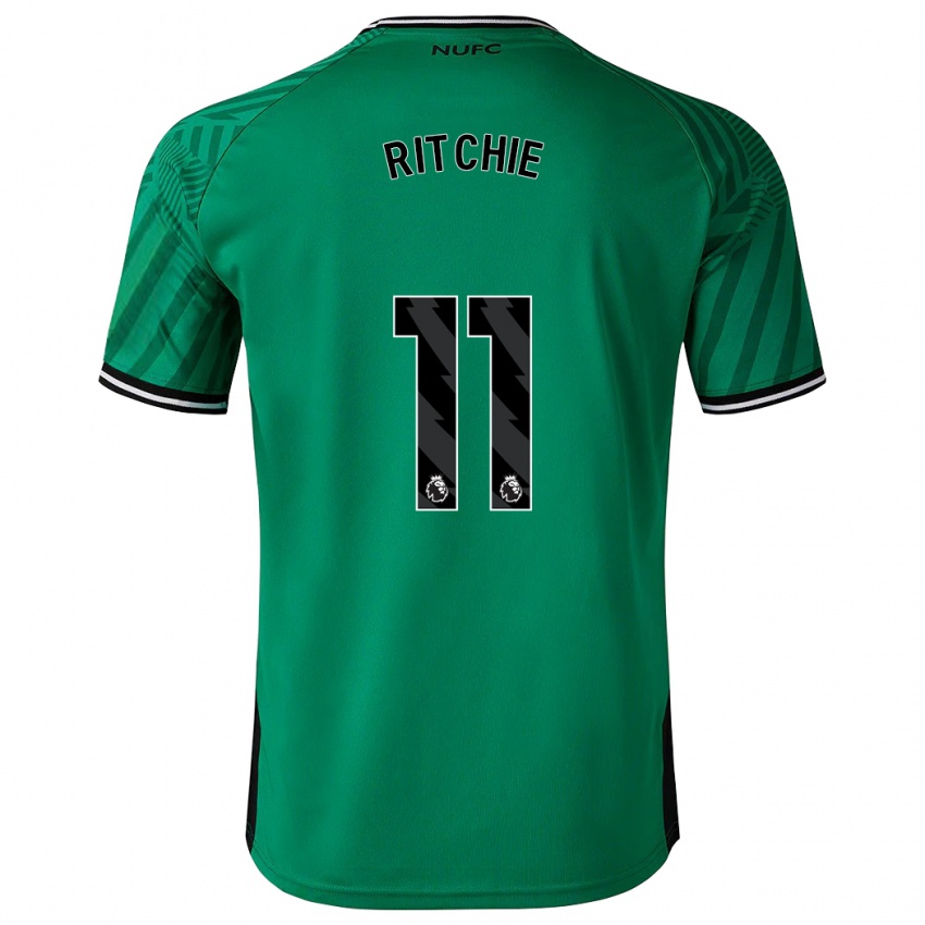 Niño Camiseta Matt Ritchie #11 Verde 2ª Equipación 2023/24 La Camisa