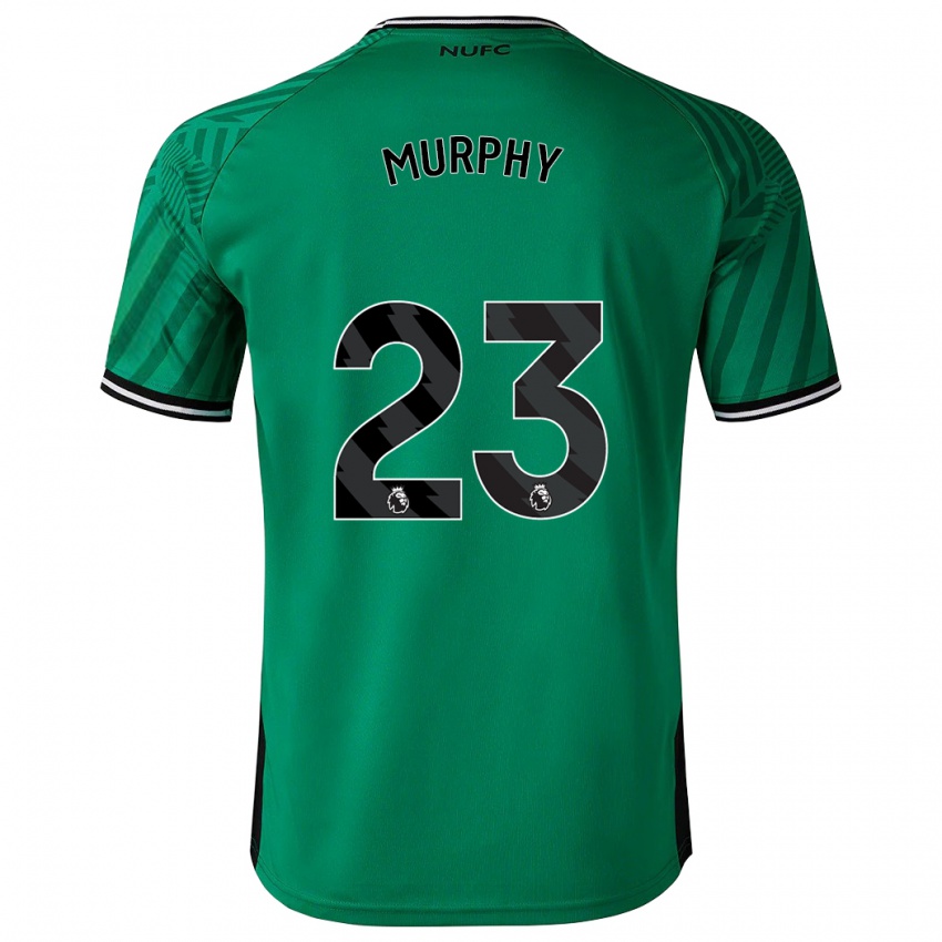 Niño Camiseta Jacob Murphy #23 Verde 2ª Equipación 2023/24 La Camisa