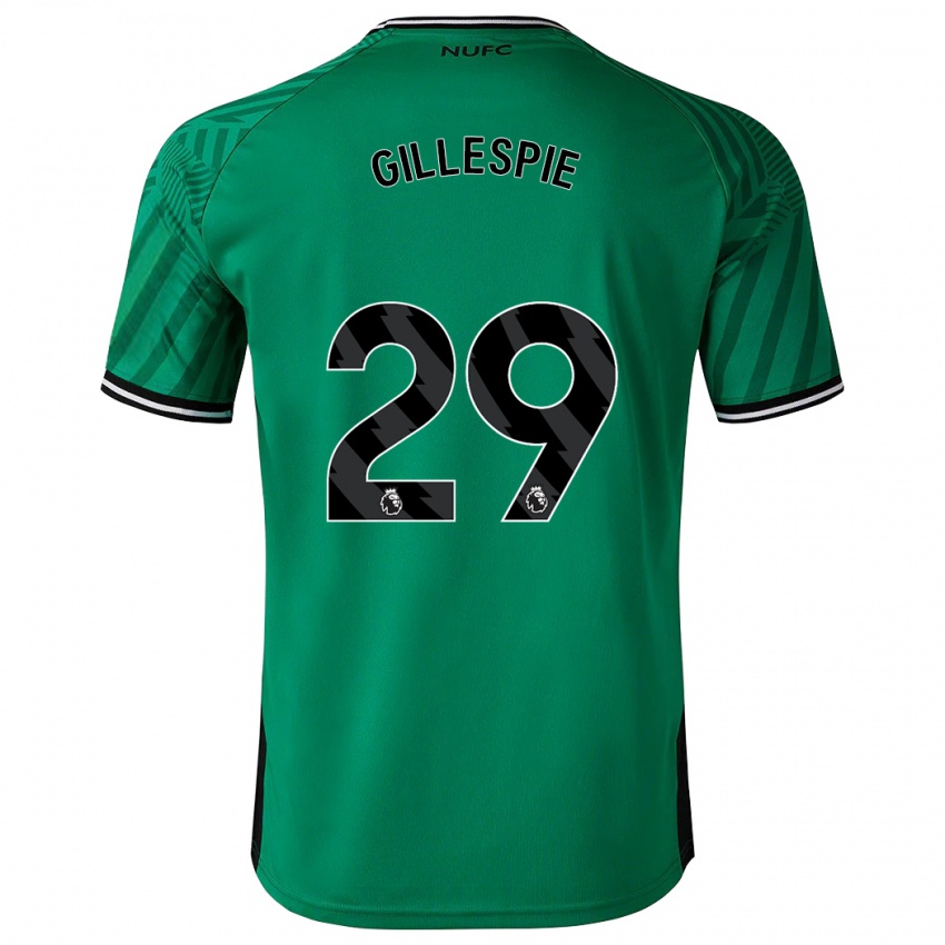 Niño Camiseta Mark Gillespie #29 Verde 2ª Equipación 2023/24 La Camisa