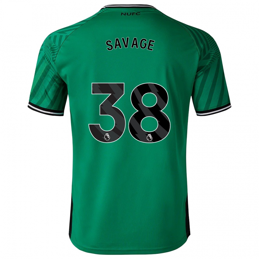 Niño Camiseta Remi Savage #38 Verde 2ª Equipación 2023/24 La Camisa