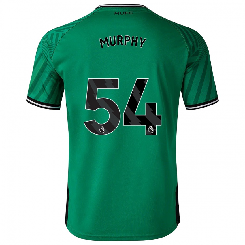 Niño Camiseta Alex Murphy #54 Verde 2ª Equipación 2023/24 La Camisa