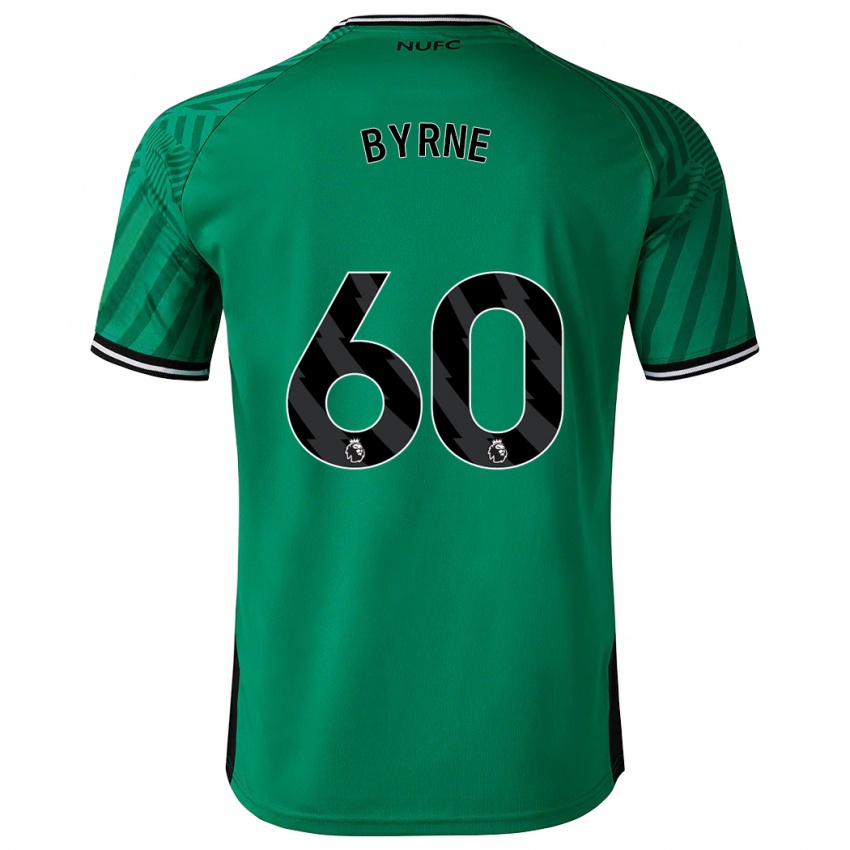 Niño Camiseta Reece Byrne #60 Verde 2ª Equipación 2023/24 La Camisa