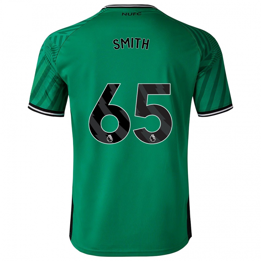 Niño Camiseta Jude Smith #65 Verde 2ª Equipación 2023/24 La Camisa