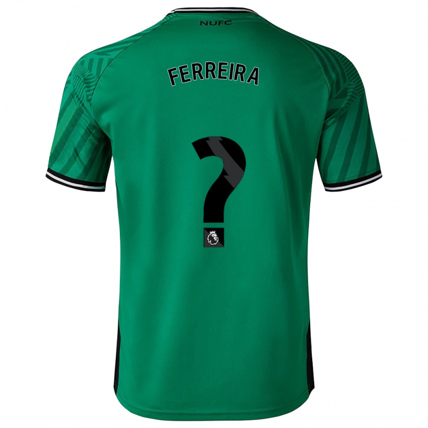 Niño Camiseta Matheos Ferreira #0 Verde 2ª Equipación 2023/24 La Camisa