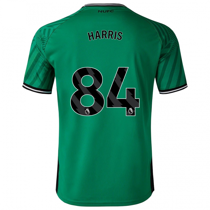 Niño Camiseta Aidan Harris #84 Verde 2ª Equipación 2023/24 La Camisa