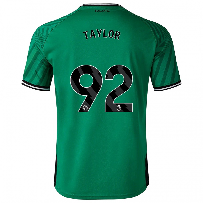 Niño Camiseta Matthew Taylor #92 Verde 2ª Equipación 2023/24 La Camisa