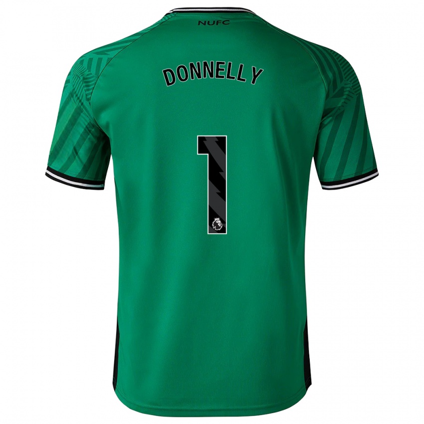 Niño Camiseta Grace Donnelly #1 Verde 2ª Equipación 2023/24 La Camisa