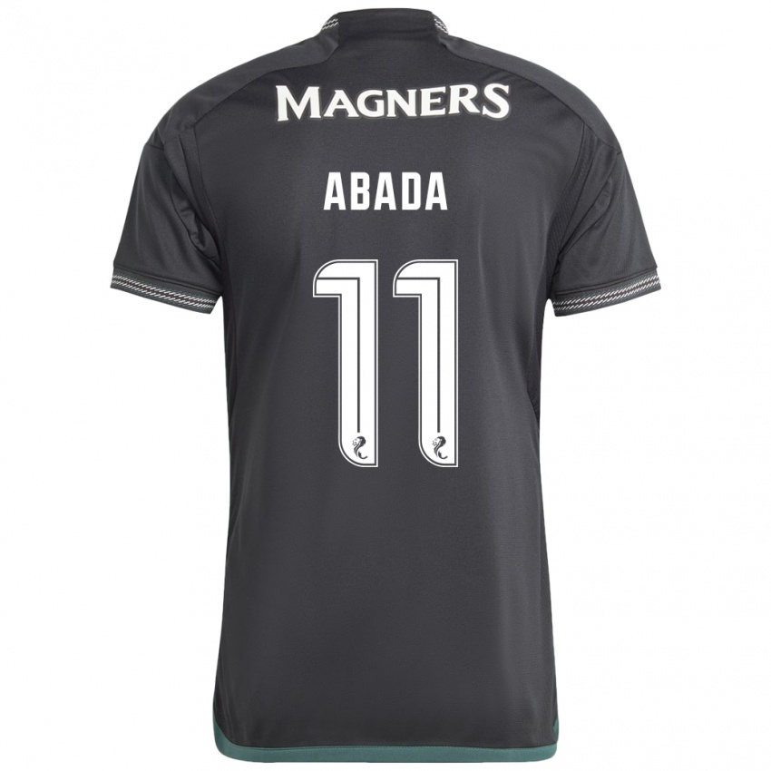 Niño Camiseta Liel Abada #11 Negro 2ª Equipación 2023/24 La Camisa