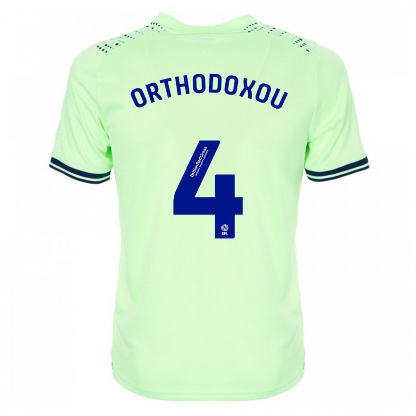Niño Camiseta Francesca Orthodoxou #4 Armada 2ª Equipación 2023/24 La Camisa