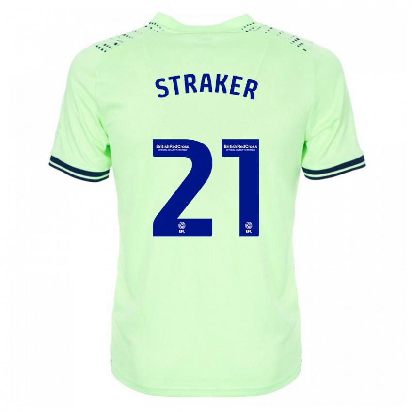 Niño Camiseta Jannelle Straker #21 Armada 2ª Equipación 2023/24 La Camisa