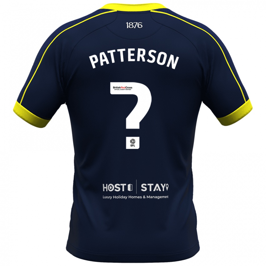 Niño Camiseta Jack Patterson #2 Armada 2ª Equipación 2023/24 La Camisa