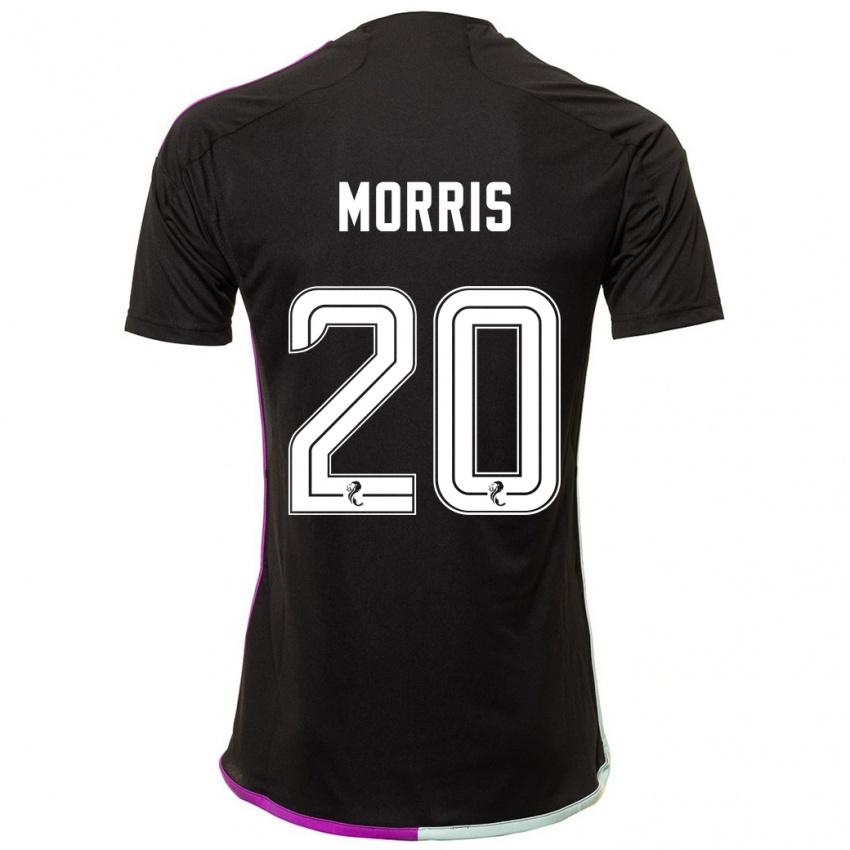 Niño Camiseta Shayden Morris #20 Negro 2ª Equipación 2023/24 La Camisa