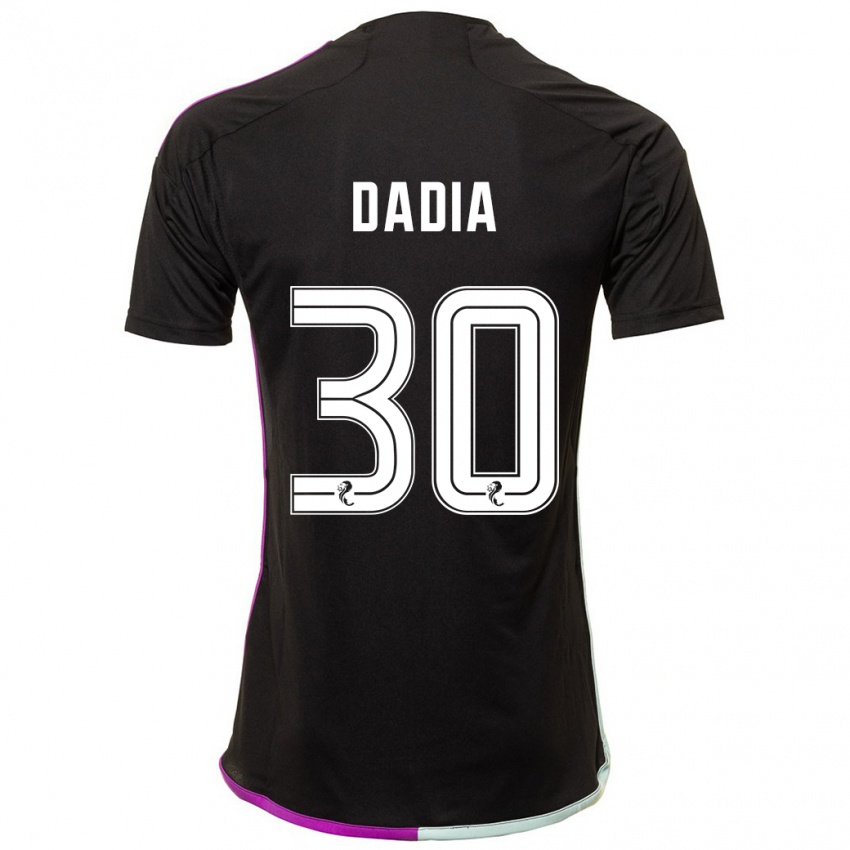 Niño Camiseta Or Dadia #30 Negro 2ª Equipación 2023/24 La Camisa
