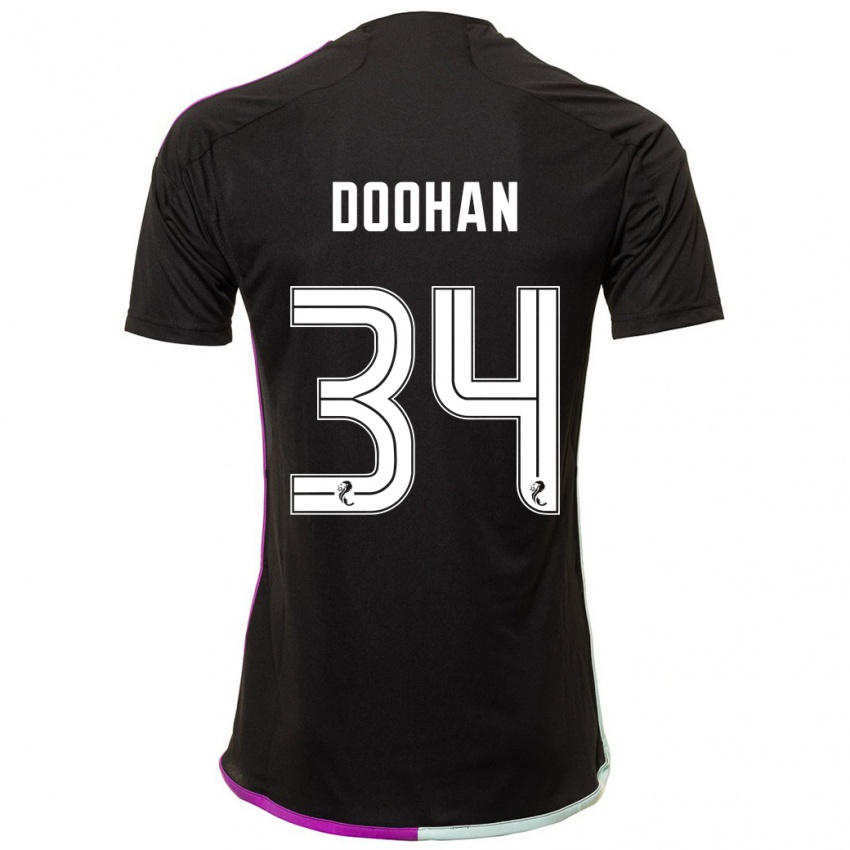 Niño Camiseta Ross Doohan #34 Negro 2ª Equipación 2023/24 La Camisa