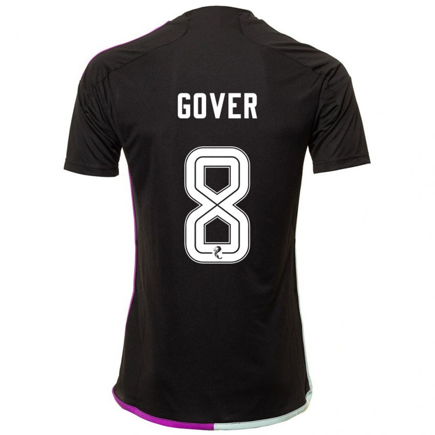 Niño Camiseta Chloe Gover #8 Negro 2ª Equipación 2023/24 La Camisa