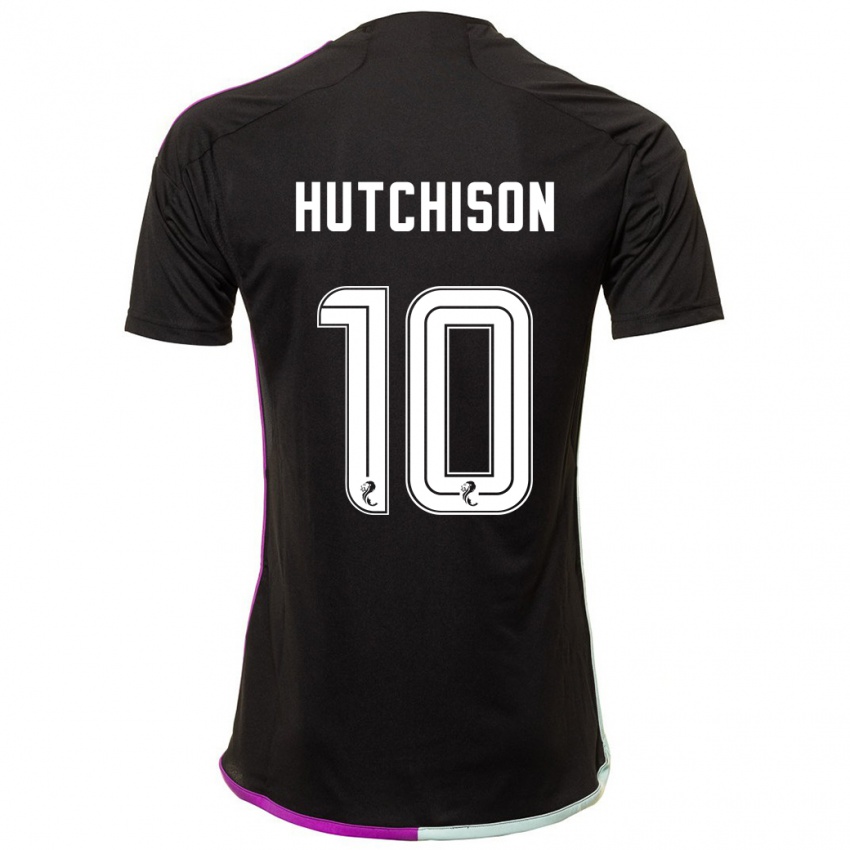 Niño Camiseta Bayley Hutchison #10 Negro 2ª Equipación 2023/24 La Camisa