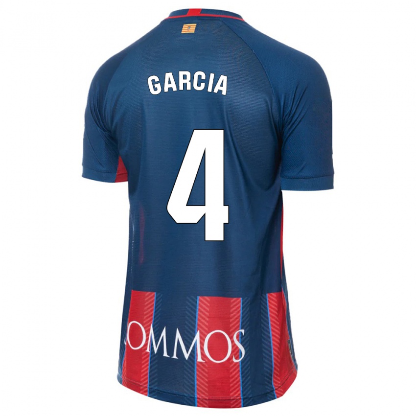Hombre Camiseta Nacho García #4 Armada 1ª Equipación 2023/24 La Camisa