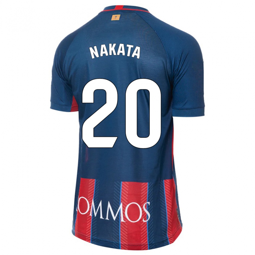 Hombre Camiseta Yuki Nakata #20 Armada 1ª Equipación 2023/24 La Camisa