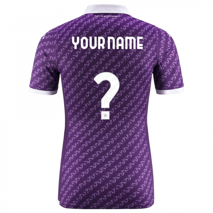 Hombre Camiseta Su Nombre #0 Violeta 1ª Equipación 2023/24 La Camisa