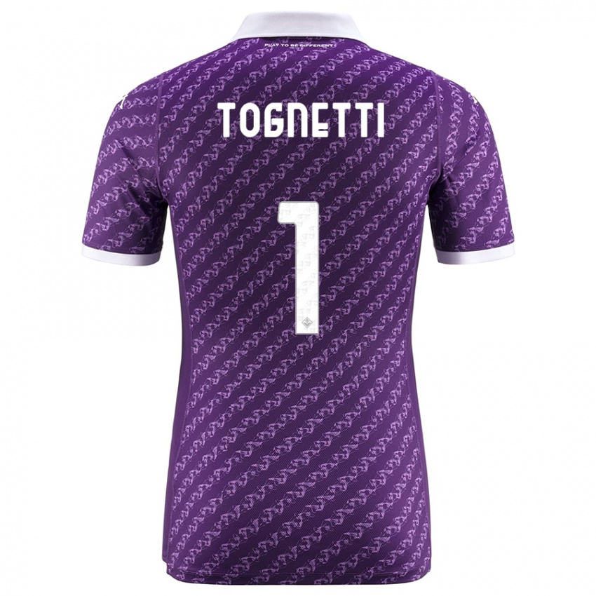 Hombre Camiseta Laerte Tognetti #1 Violeta 1ª Equipación 2023/24 La Camisa