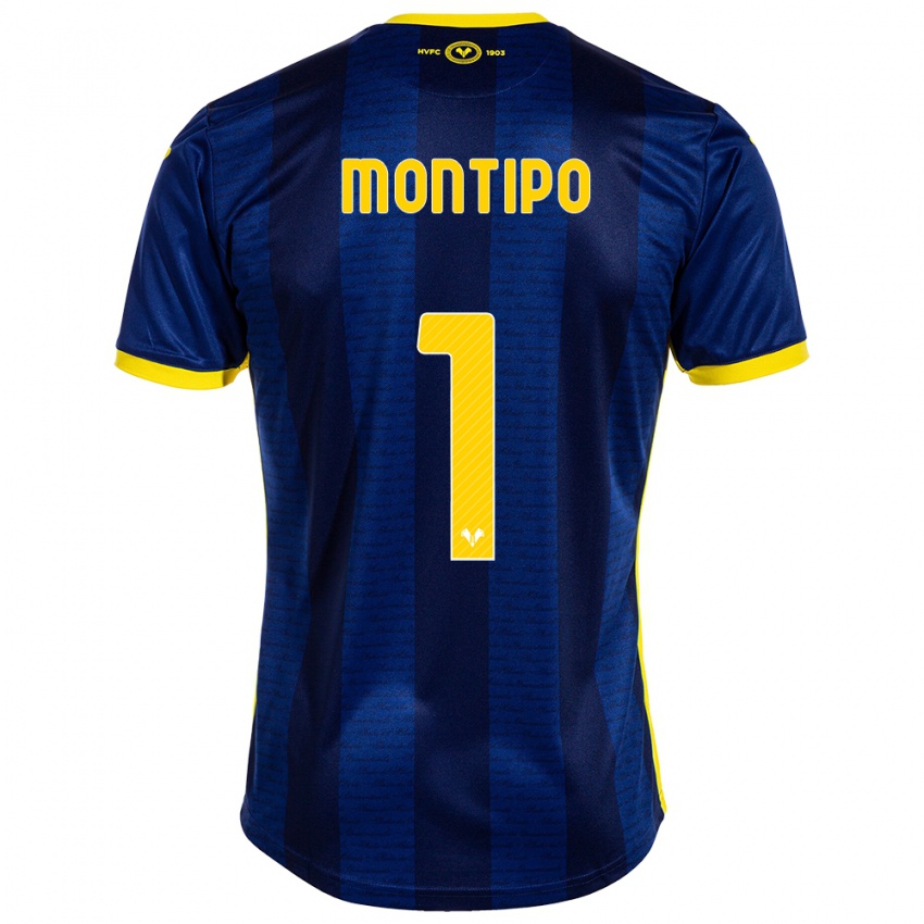 Hombre Camiseta Lorenzo Montipò #1 Armada 1ª Equipación 2023/24 La Camisa