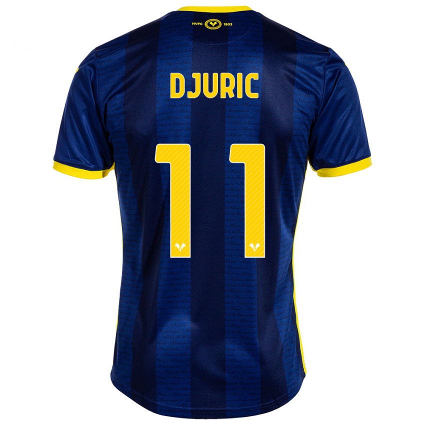 Hombre Camiseta Milan Djuric #11 Armada 1ª Equipación 2023/24 La Camisa