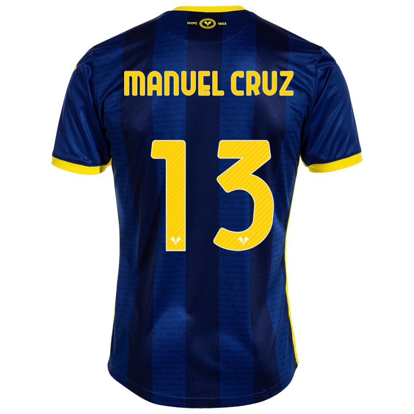 Hombre Camiseta Juan Manuel Cruz #13 Armada 1ª Equipación 2023/24 La Camisa