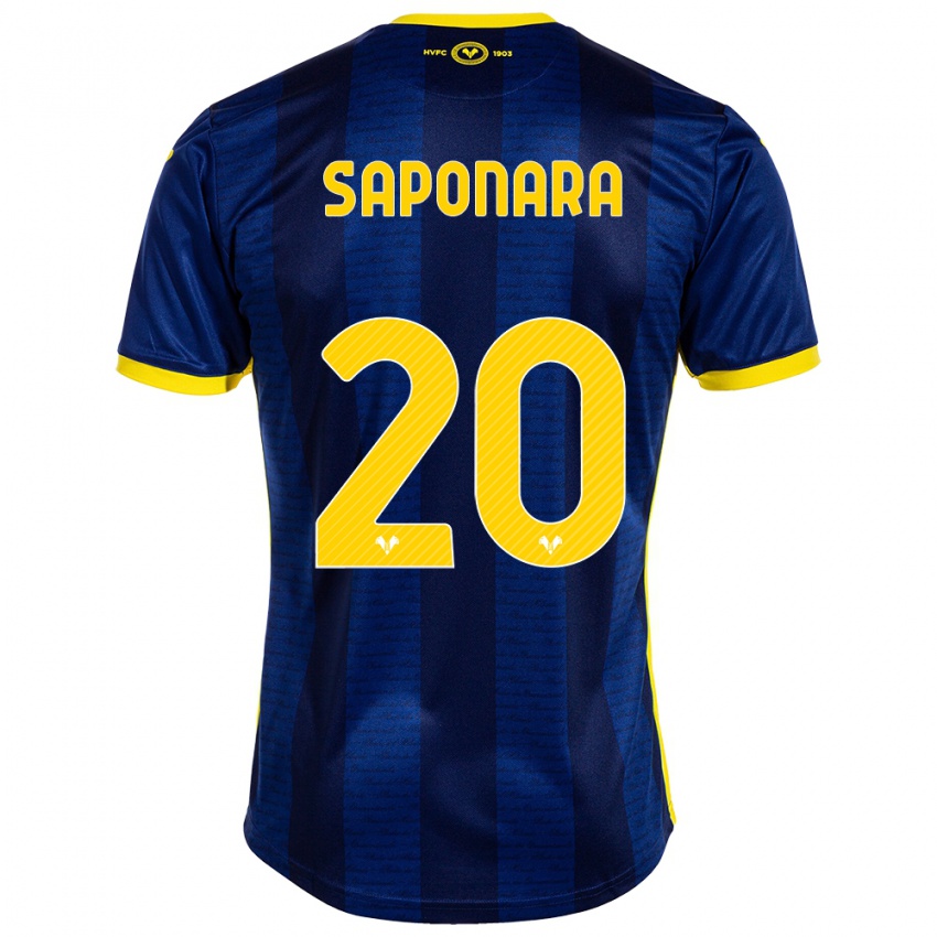 Hombre Camiseta Riccardo Saponara #20 Armada 1ª Equipación 2023/24 La Camisa