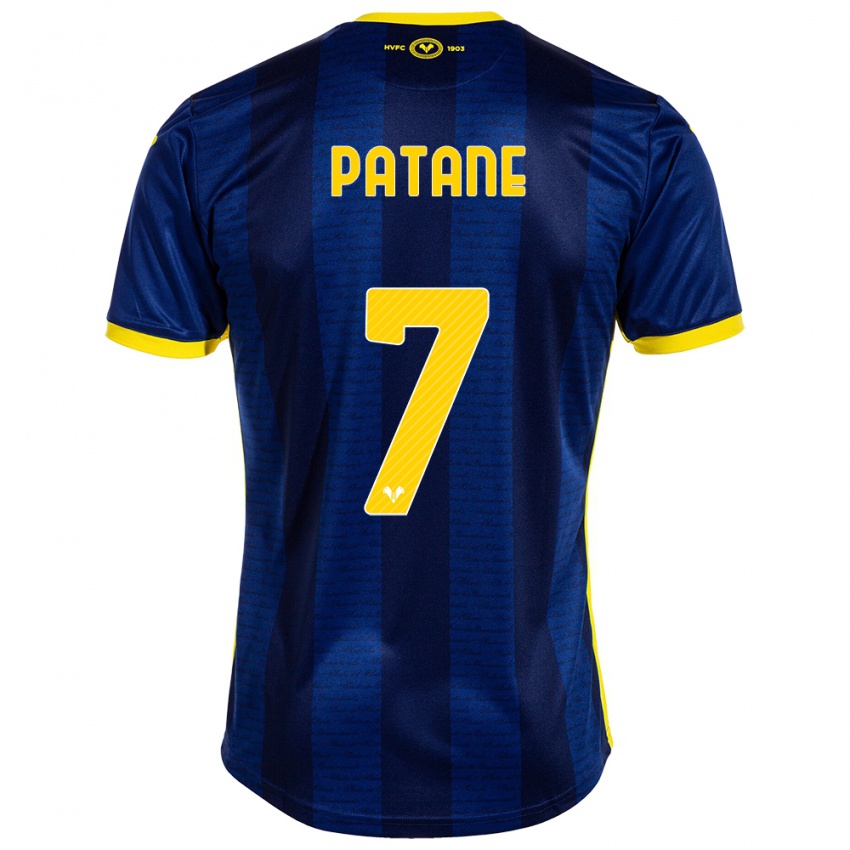 Hombre Camiseta Nicola Patanè #7 Armada 1ª Equipación 2023/24 La Camisa