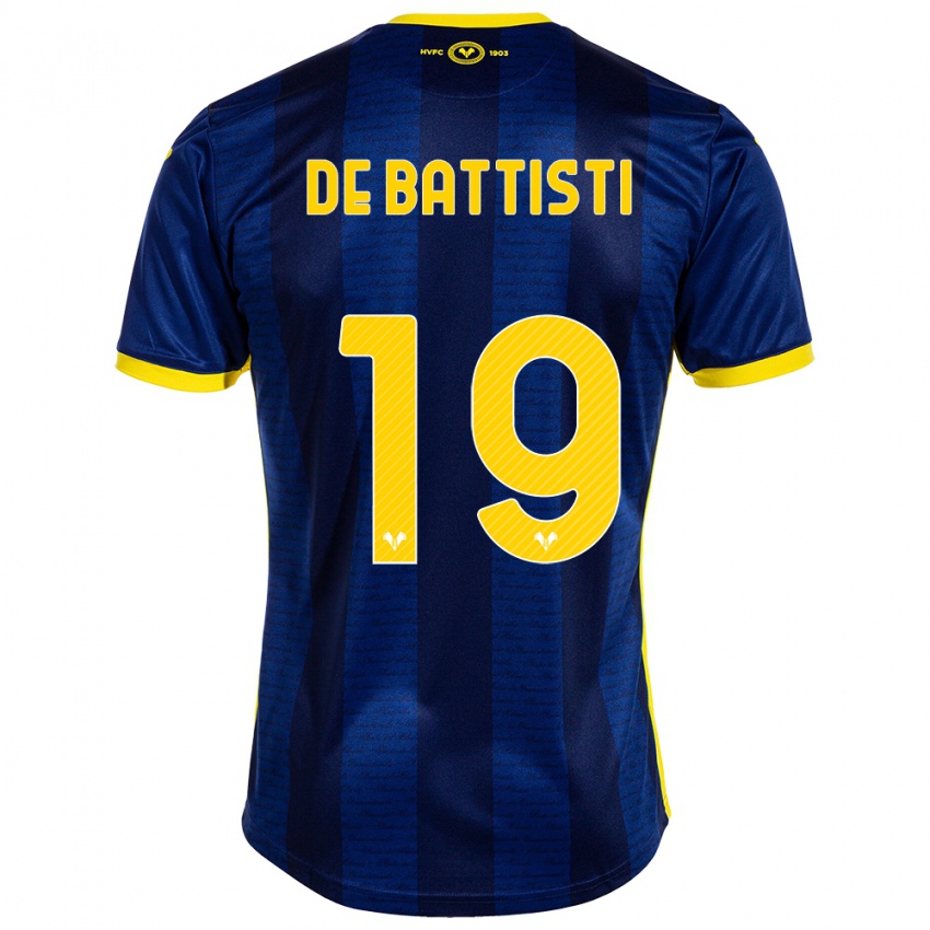 Hombre Camiseta Davide De Battisti #19 Armada 1ª Equipación 2023/24 La Camisa