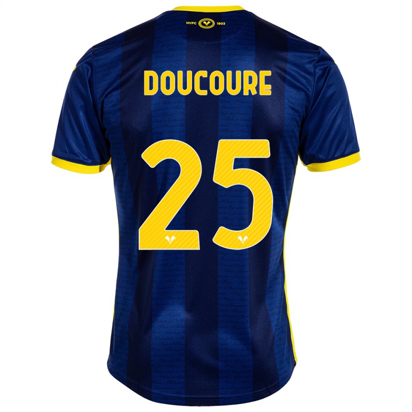 Hombre Camiseta Mamedi Doucouré #25 Armada 1ª Equipación 2023/24 La Camisa