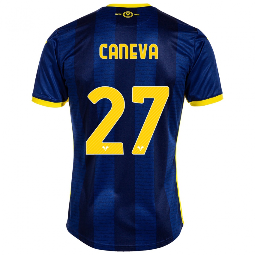 Hombre Camiseta Elia Caneva #27 Armada 1ª Equipación 2023/24 La Camisa