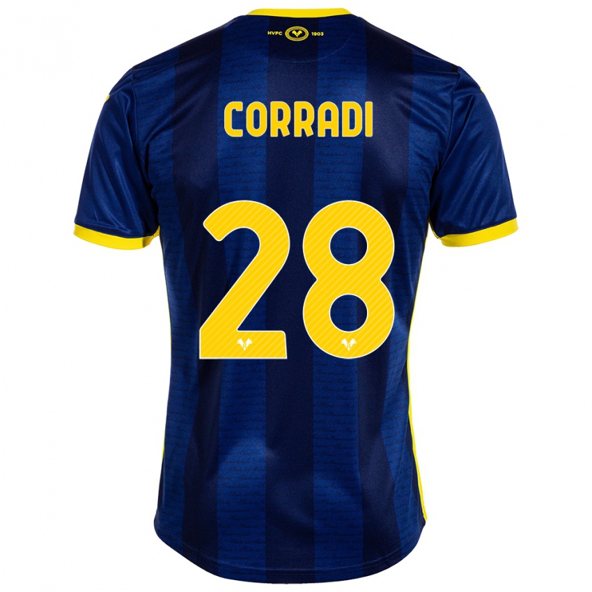 Hombre Camiseta Christian Corradi #28 Armada 1ª Equipación 2023/24 La Camisa