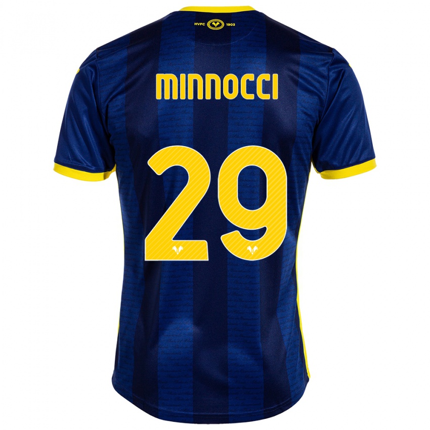 Hombre Camiseta Valerio Minnocci #29 Armada 1ª Equipación 2023/24 La Camisa