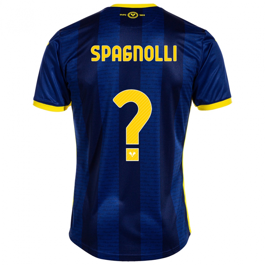 Hombre Camiseta Matteo Spagnolli #0 Armada 1ª Equipación 2023/24 La Camisa