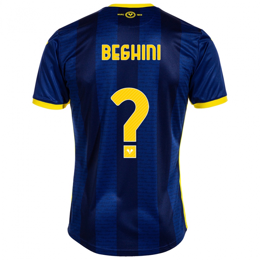 Hombre Camiseta Alessandro Beghini #0 Armada 1ª Equipación 2023/24 La Camisa