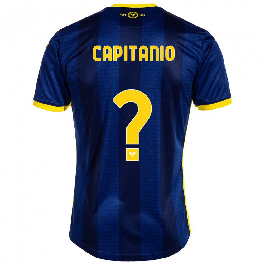 Hombre Camiseta Alex Capitanio #0 Armada 1ª Equipación 2023/24 La Camisa