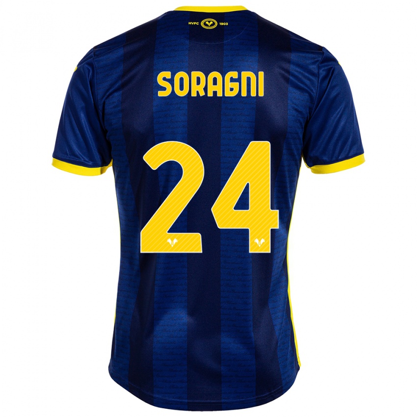 Hombre Camiseta Alberto Soragni #24 Armada 1ª Equipación 2023/24 La Camisa