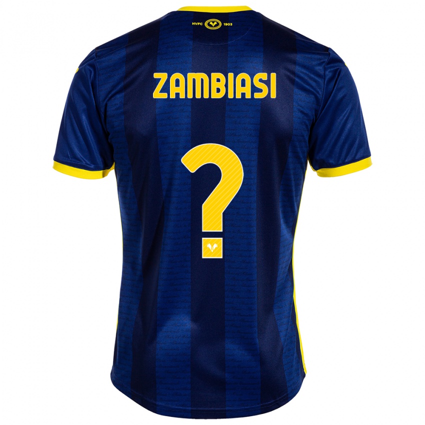 Hombre Camiseta Yonas Zambiasi #0 Armada 1ª Equipación 2023/24 La Camisa