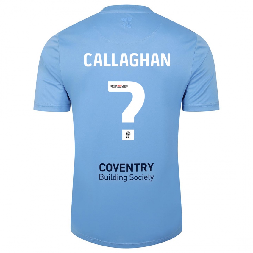Hombre Camiseta Charlie Callaghan #0 Cielo Azul 1ª Equipación 2023/24 La Camisa