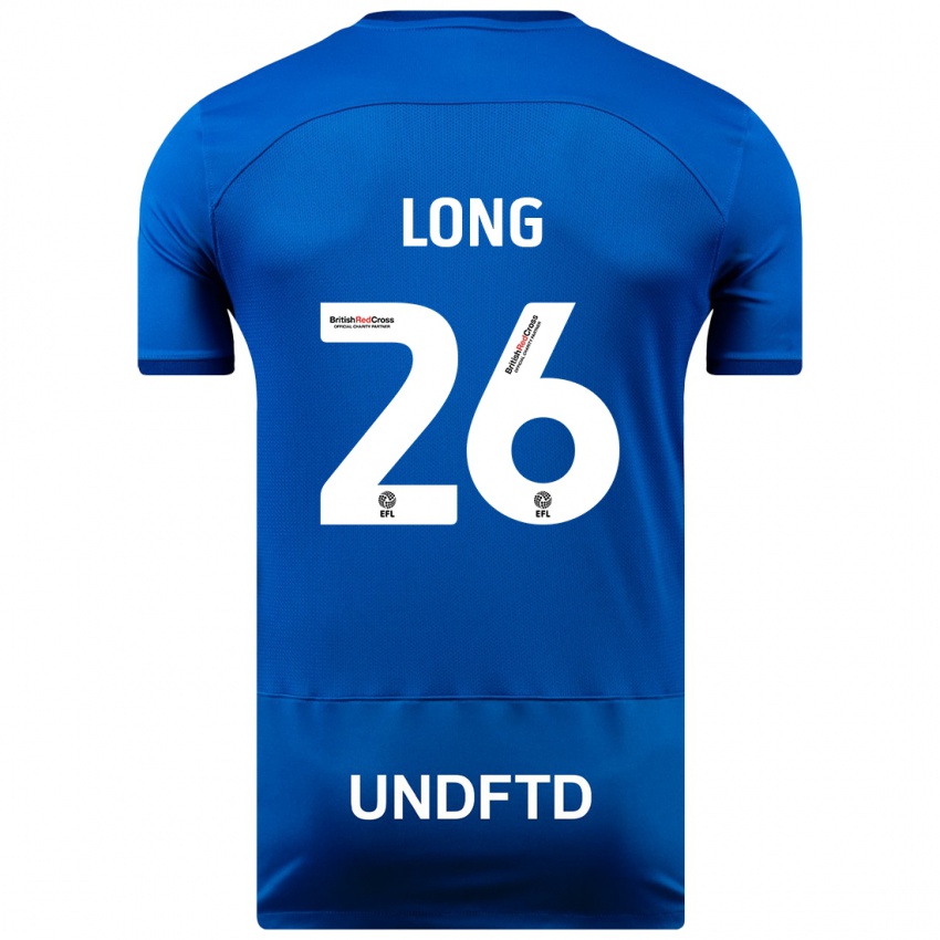 Hombre Camiseta Kevin Long #26 Azul 1ª Equipación 2023/24 La Camisa