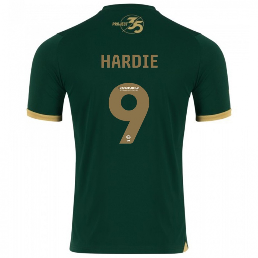 Hombre Camiseta Ryan Hardie #9 Verde 1ª Equipación 2023/24 La Camisa