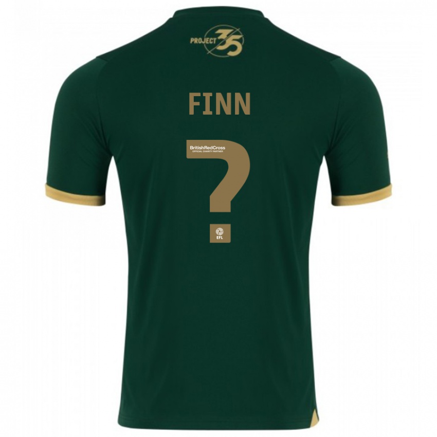 Hombre Camiseta Tegan Finn #0 Verde 1ª Equipación 2023/24 La Camisa